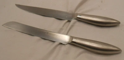 DOIS J. Facas A. HENKELS Chef 13726-200 8 polegadas serrilhadas 13700-200 8 polegadas escultura - Imagem 1 de 4