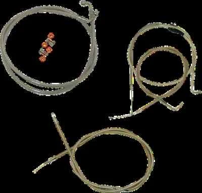 Kit de controles de manillar LA Std SS Mini Ape con ABS HD Electra Glide Classic 96-07 Foto 1 de 3