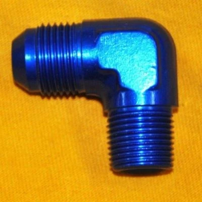 90 Degree Adapter 12 an to 1/2 npt Fitting Foto 1 de 4