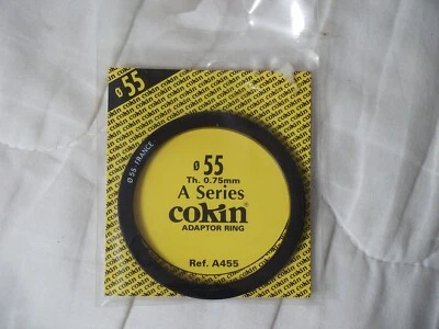 NOS Cokin A455 A-Series 55mm Adaptor Ring France - Image 1 of 2