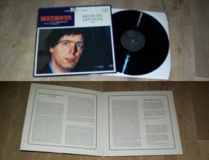 MICHAEL LEVINAS - Beethoven Sonates "Appassionate" Et Op. 110 LP Piano NM Ades - Picture 1 of 1
