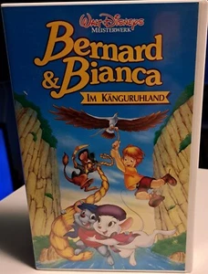 Walt Disney Bernhard und Bianca Im Känguruhland  Vhs Video Kassette - Bild 1 von 5