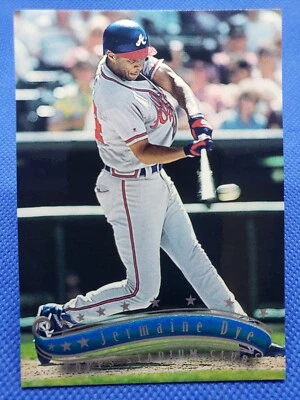 1997 Topps Stadium Club JERMAINE DYE MEMBERS ONLY card ATLANTA BRAVES #351 - Image 1 of 2