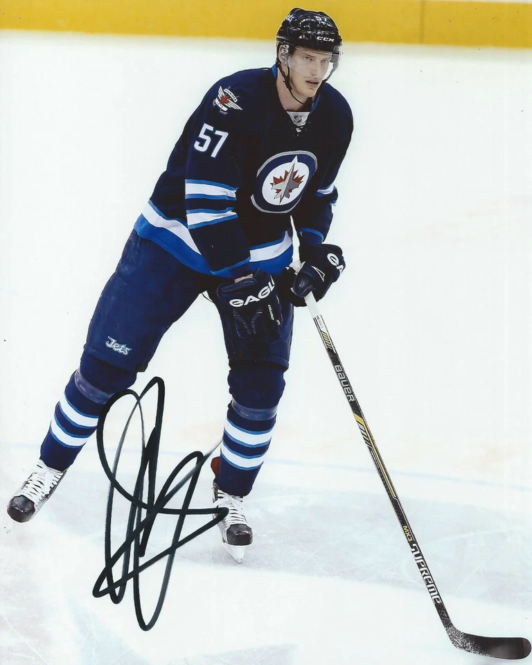 Tyler Myers Signed 8x10 Photo Winnipeg Jets Autographed COA F - Image 1 of 1