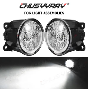 Clear Lens Pair Bumper Fog Lights Lamp for Honda Ridgeline 2017-2020 Left+Right - Foto 1 di 12