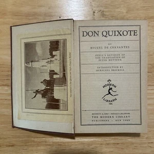 Don Quixote. Miguel De Cervantes. 1930 Modern Library First Edition - Picture 1 of 5