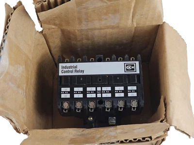 NEW Cutler Hammer AR660A Control Relay, 6-Pole, 6 N.O. - 0 N.C. 120V 60Hz - Изображение 1 из 4