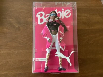 Muñeca Barbie Puma afroamericana Mattel 2018 firma Barbie FJH70, ¡sin usar, en caja original!! Foto 1 de 4