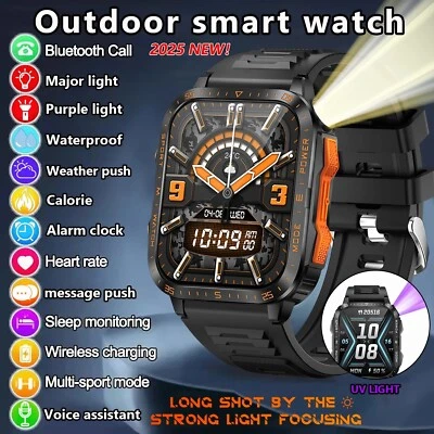 Smart Watch Men Women Fitness Tracker Blood Pressure Heart Rate Sport Watches UK - Image 1 of 4