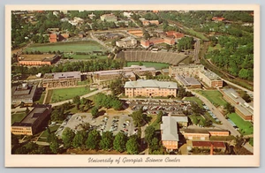 Aerial View of The University of Georgia Science Center Athens GA Postcard UGA - Picture 1 of 4