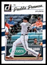 2017 Donruss Aqueous Test Proof #51 Freddie Freeman /49