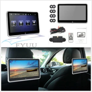 Car SUV 10.1" LCD HD 1080P Ultra-thin Headrest Monitor MP5 Player Mirror Link FM - Picture 1 of 12