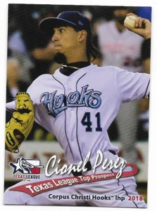 Carta Esordiente Cionel Perez 2018 Tribuna Texas League Minor League  - Foto 1 di 1