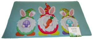 EASTER ACCENT RUG 17.6" x 29.9" 100% Polyester EASTER GNOMES - Picture 1 of 1