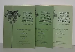 1975 West Point US Military Academy Department Text Books Circuits & Electronics - Picture 1 of 11