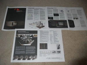 Folleto de casete Nakamichi RX-202, 6 páginas, 1984, especificaciones, artículos, fotos, información - Imagen 1 de 1