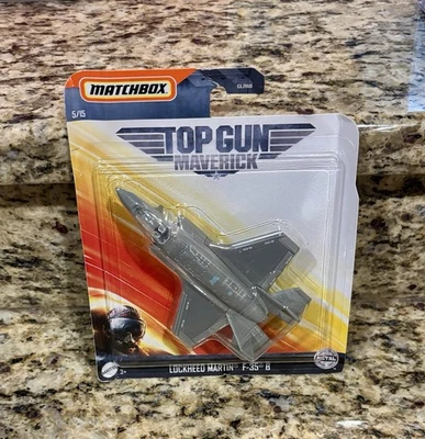 2019 Matchbox Sky Busters Top Gun MAVERICK Lockheed Martin F-35 B Jet новый - Изображение 1 из 2