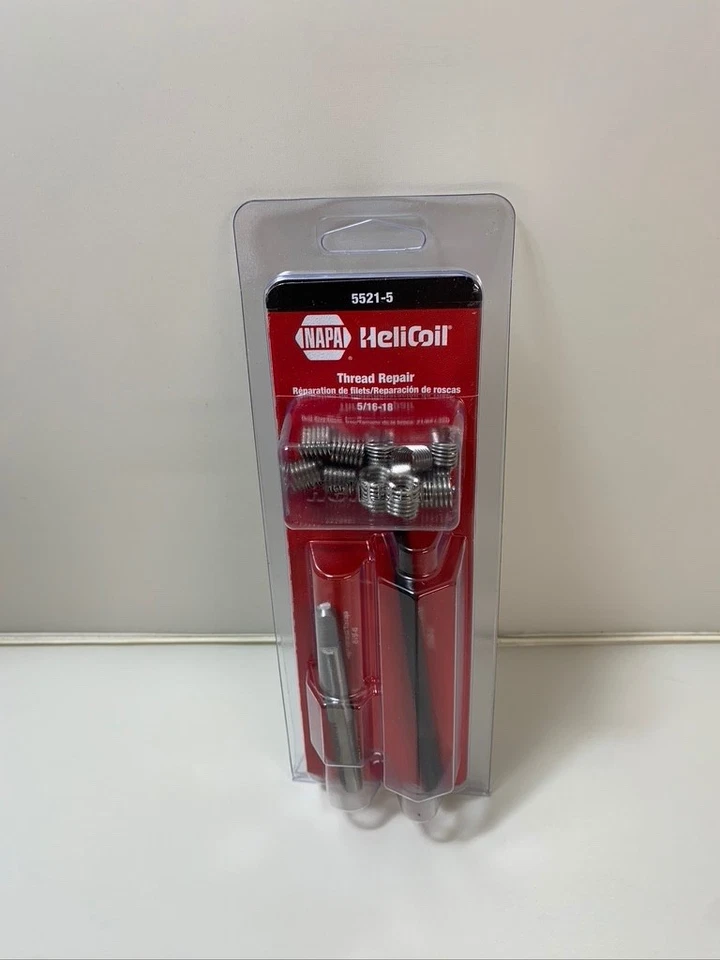 Kit de inserto de reparación de rosca helicoil 5521-5 5/16-18 x 1,5 de la tienda Napa Foto 1 de 1