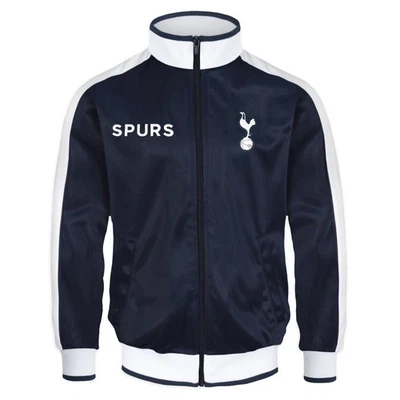 Tottenham Hotspur Mens Jacket Track Top Retro OFFICIAL Football Gift - Image 1 of 3