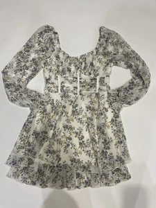 Mini Abito Donna Floreale Taglia M Allison e Kelly Nuovo - Foto 1 di 10