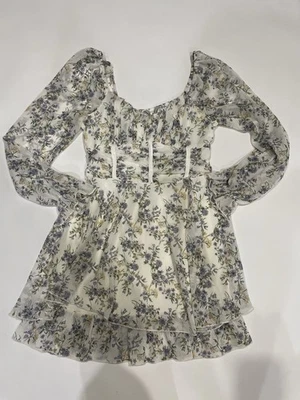 Women's Floral Mini Dress Size M Allison and Kelly Brand New - Image 1 of 4