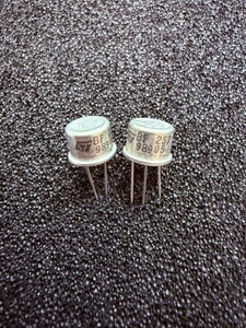10 Stück/pcs. BF257 - STM - TO39 - SI NPN Transistor 160V, 100mA, 5W - Bild 1 von 1