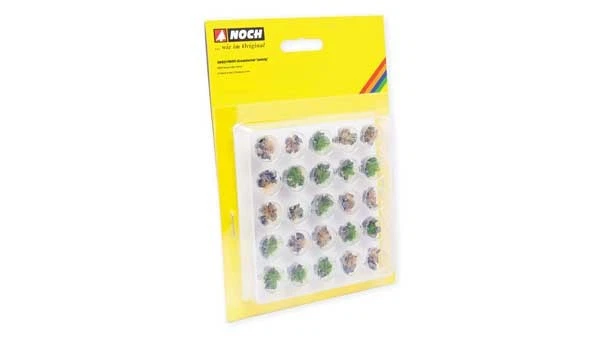 Noch 6921 A Scale Stony Grass Tufts - Profi -- Gray Stones pkg(25) 1/4" .6cm - Image 1 of 1