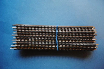 Trix-Express     10  Stück  gebogene Gleise  Radius  1     Nr.  34312  sehr gut - Bild 1 von 3