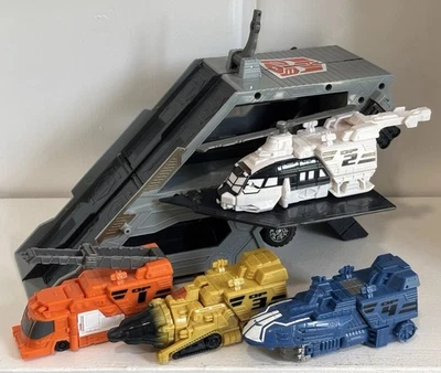 2004 Transformers Energon Leader Powerlinx 4 Vehicles & Trailer NO OPTIMUS PRIME - Image 1 of 4