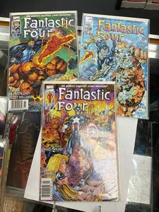 LOTE FANTASTIC FOUR 1 2 3 JIM LEE MARVEL COMICS 1997 CHOI - Imagen 1 de 4