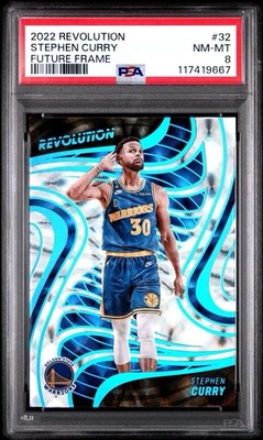 2022 Revolution Stephen Curry Future Frame /60 PSA 8 - Image 1 of 2