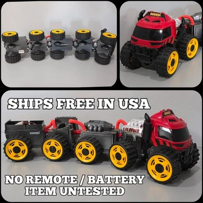 1994 Buddy L The Rattler 10wd 9.6v Rc Radio Controlled RC Car Truck UNTESTED - Image 1 of 4