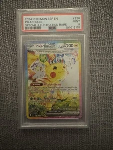 Pokémon TCG: Surging Sparks - Pikachu EX 238/191 PSA 9 - Picture 1 of 2