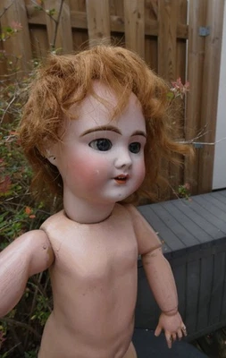 Poupée ancienne Bébé SFBJ DEPOSE taille 9 de 50cm - Photo 1/4