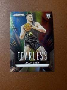 2024 Panini Prizm Draft Picks - Fearless Zach Edey #6 Silver Prizm (RC) - Picture 1 of 10