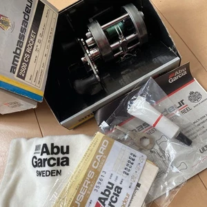 Abu Garcia Ambassadeur 2500CS Rocket Reel – Gunmetal Rare - Picture 1 of 9