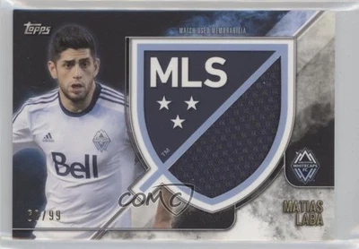 2015 Topps Apex Crest Jumbo Relics /99 Matias Laba #CJR-ML - Image 1 of 2