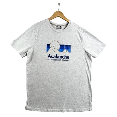 Camisa Avalanche Para Hombres XL Outdoor Supply Company Montaña Senderismo Camiseta Manga Corta Foto 1 de 4