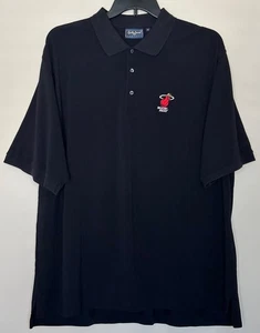 Miami Heat Poloshirt Herren Gr. 2XL Bobby Jones Players Schwarz Top Basketball - Bild 1 von 8