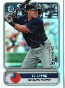 2020 Bowman #STG-YC Yu Chang Chrome Spanning the Globe - Picture 1 of 2