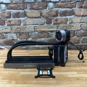 Lian Li Galahad AIO 240 RGB CPU Liquid Cooler Black READ - Picture 1 of 7