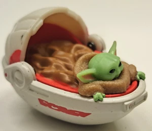 2" Hot Wheels Star Wars Starships  The Child Hover Pram NO Stand  INCOMPLETE - Picture 1 of 9