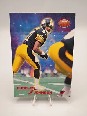 1998 Topps Stars Charles Johnson #16 /8799 Pittsburgh Steelers  - Image 1 of 2