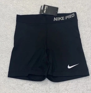 NIKE Pro Women's Black Dri - Fit Athletic/ Bike Shorts NWT Size Medium - Picture 1 of 5