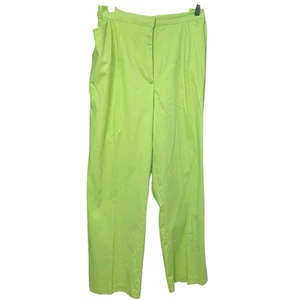 Maggie Barnes Women's Pants Lime Green Size 20W NWT - Picture 1 of 9