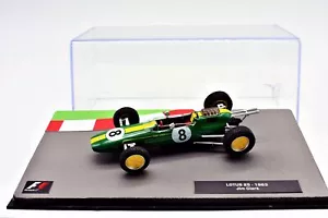 Modellini auto FORMULA 1 scala 1:43 LOTUS 25 Clark f1 collezione ixo modellismo - Foto 1 di 4