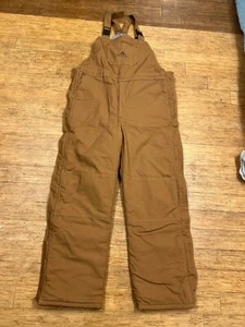 Mono con tirantes Bulwark FR para hombre talla M/L resistente al fuego marrón pesado aislado - Imagen 1 de 13