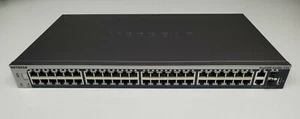 NetGear (GS752TX) S3300-52X - 52-Port Switch w/ 2 Copper 10G and 2 SFP+10G - Picture 1 of 5