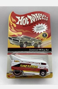 Hot Wheels Flying Customs CHARITY EXCLUSIVE VW DRAG BUS ONLY 1000 MADE!! - Picture 1 of 3