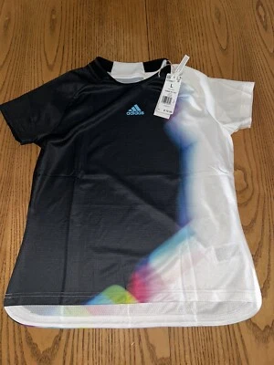 MUJER ADIDAS HEAT READY TENIS MANGA CORTA TOP TALLA GRANDE NUEVO CON ETIQUETAS $70 Foto 1 de 4